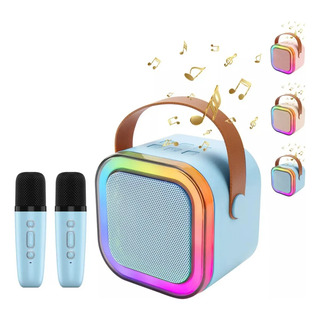 Karaoke Para Niños Con 2 Micrófonos Inalámbricos Y Altavoz Karaoke Para Niños Con 2 Micrófonos Inalámbricos Y Altavoz