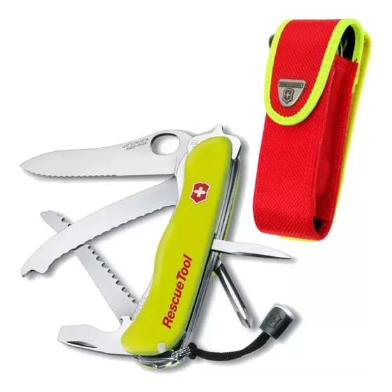 Navaja Victorinox Rescuetool  Amarillo 13 Usos