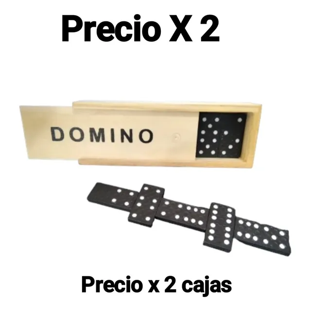 Juego De Domino Con Estuche 