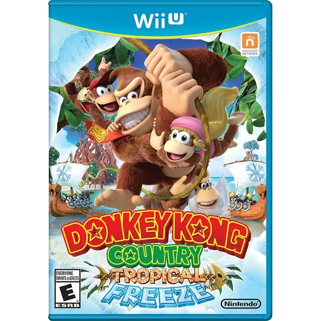 Donkey Kong Country Tropical Freeze Wii U Nuevo