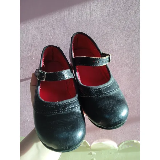 Zapatos De Danza Nacionalista Tacones Baile Bailarina