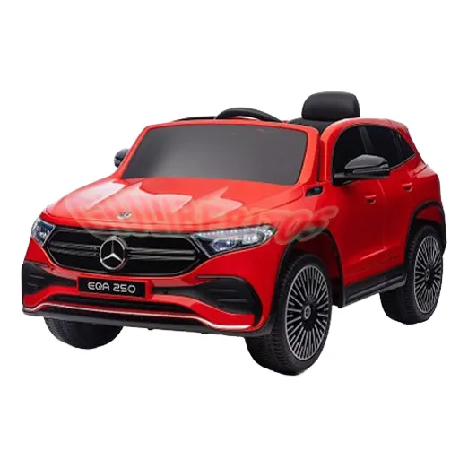 Love 3072 - Auto A Bateria Mercedes Benz Eqa Rojo Rojo