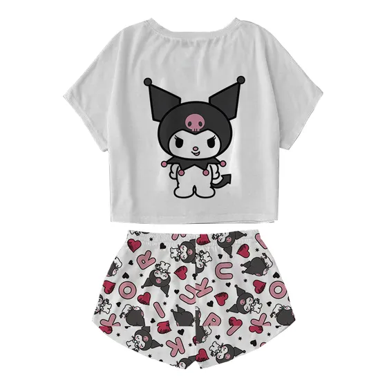 Pijama Kuromi Hello Kitty Candy Supercute Adventures Kawaii
