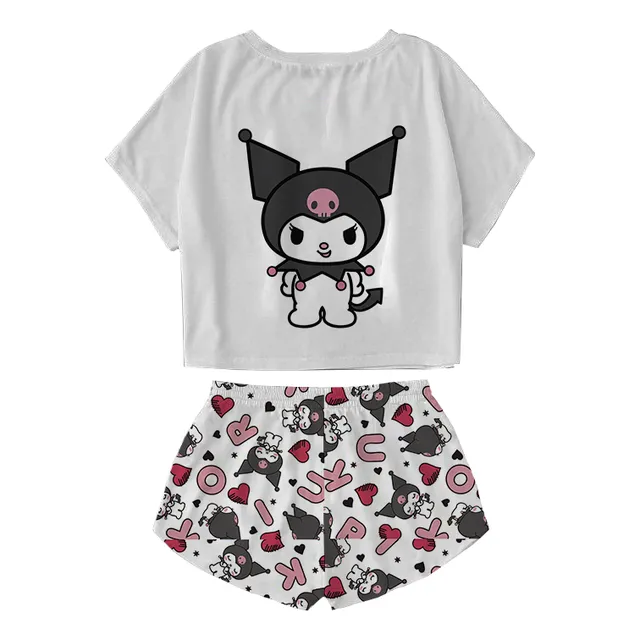 Pijama Kuromi Hello Kitty Candy Supercute Adventures Kawaii