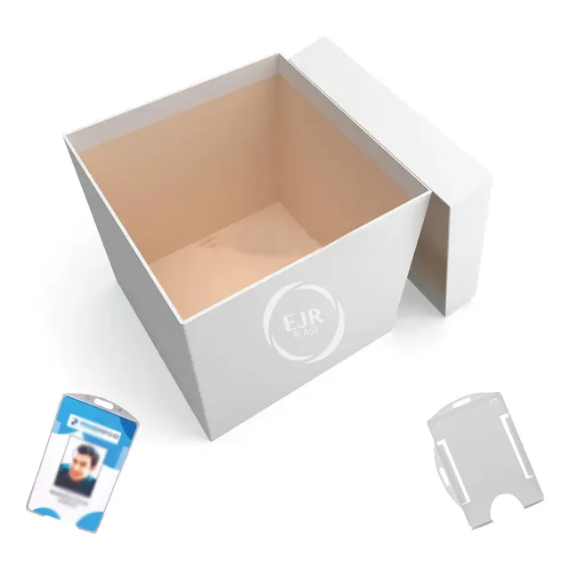 Protetor Para Crachá Rígido M3 Transparente Kit 10
