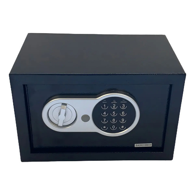 Cofre Eletrônico Digital Contelux Senha Ou Chave 31x20x20 Cor Preto