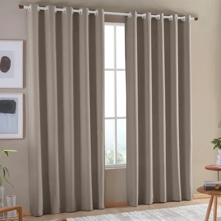 Cortina Blackout 100% Tecido Em Pvc 2,80m X 2,30m Corta Luz
