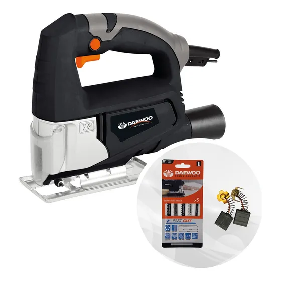 Sierra Caladora Daewoo 450w Metal/madera Dajs450 + 5 Sierras 110V/220V
