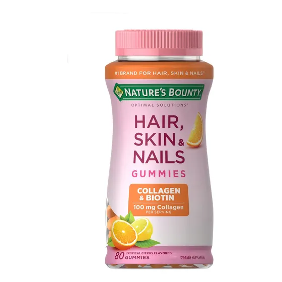 Gomitas Supplement Nature's Bounty Para Cabello, Piel Y Uñas