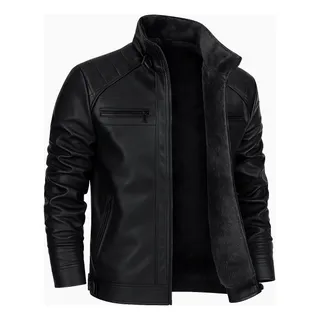 Jaqueta De Couro Masculina ImpermeĂĄvel Inverno Forrada Jaqueta De Couro Masculina ImpermeĂĄvel Inverno Forrada