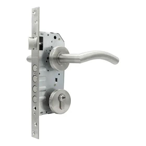 Cerradura Dexter Chapa Alta Seguridad Cilindro 80 Mm 6547