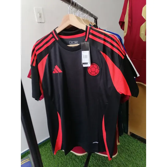 Camiseta Juego Colombia Negra 2024/2025