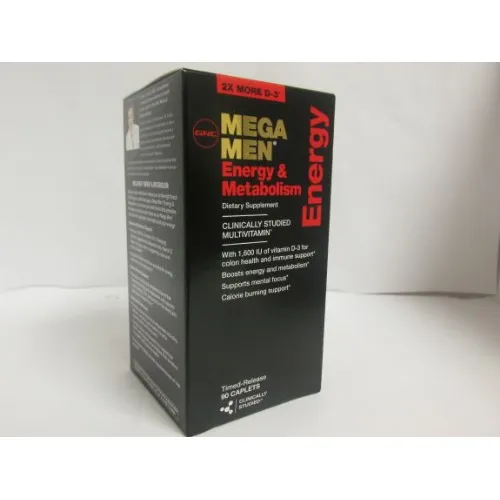 Gnc Mega Hombres Energía Amp; Metabolismo Cápsula Gupqh