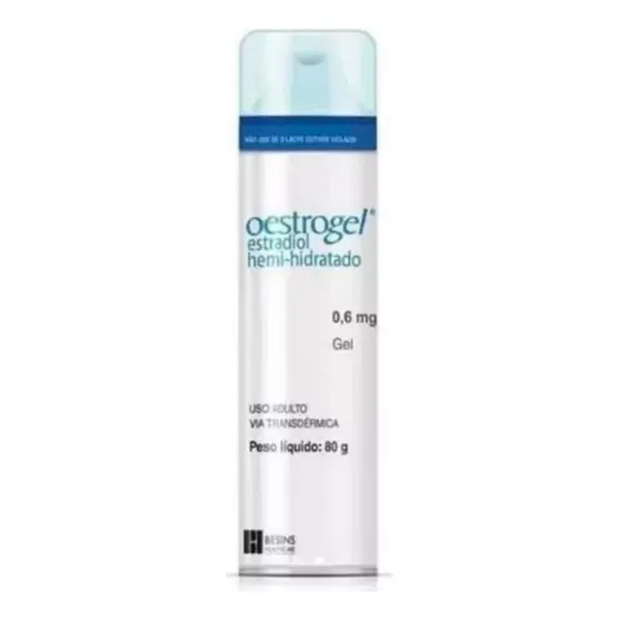 Estrogênio Oestrogel Reposição Hormonal Menopausa