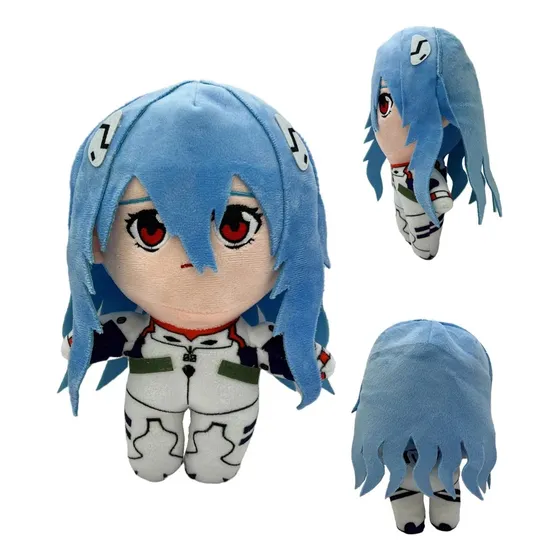 Peluche Ayanami Rei Cabello Largo Neon Genesis Evangelion 20