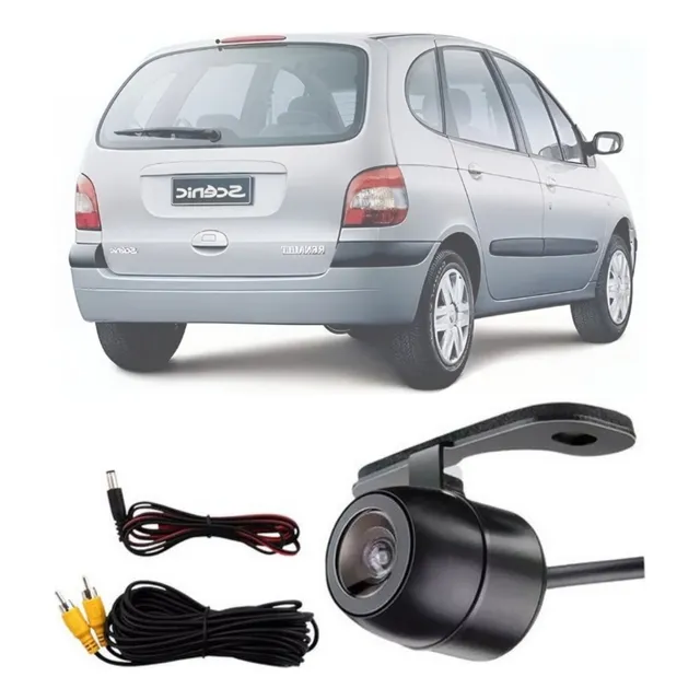 Camera De Ré Automotiva Colorida Renault Scenic 1998 À 2010