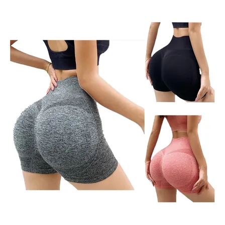 Pack 3 Calza Modeladoras Push Up Sin Costura Levanta Cola