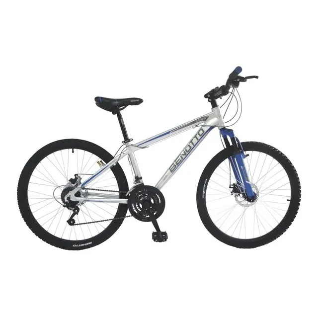 Bicicleta Sunrace Ddm Xc-5000 Alum R26 21v Plata Gde Benotto Color Negro/verde Tamaño Del Cuadro L