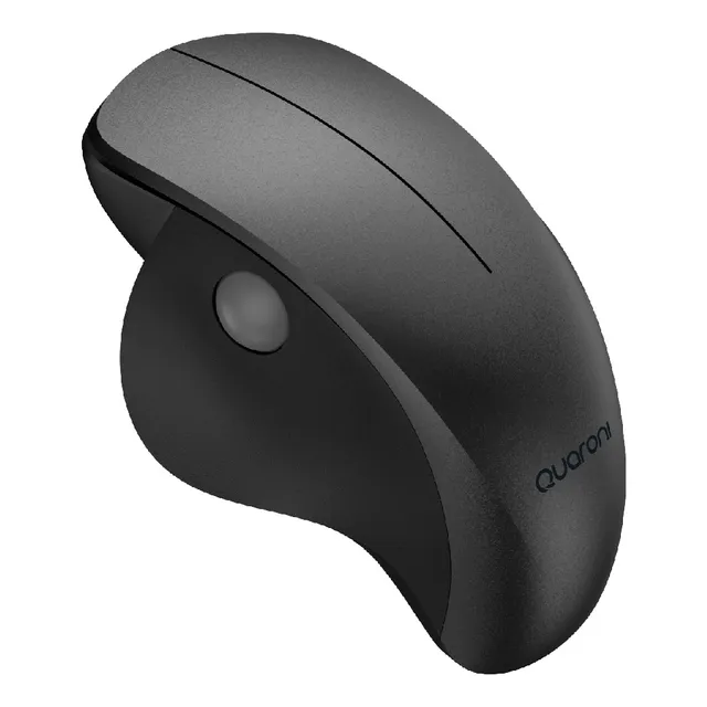 Mouse Inalámbrico Quaroni Ergonómico Scroll Lateral 1200 Dpi