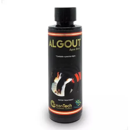 Algicida Líquido Ocean Tech Algout de 120 mL Para Aquários