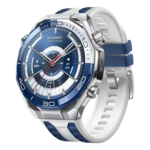 HUAWEI WATCH Ultimate 本体 Smartwatch Huawei Watch Ultimate de Titânio Azul com Tela AMOLED