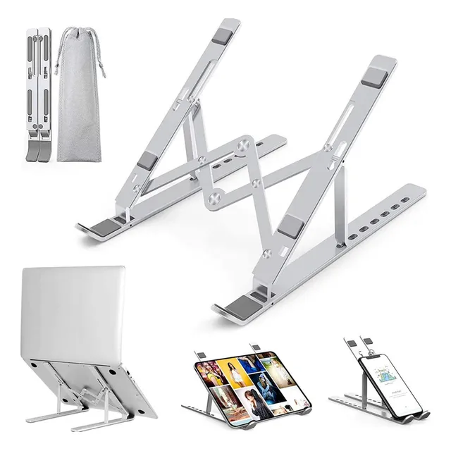 Soporte Para Computadora Base Metalica Porta Notebook Color 