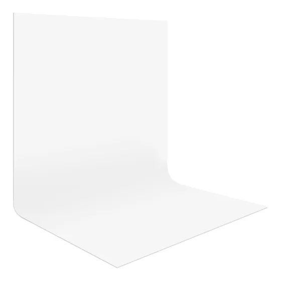 Fundo Fotográfico Backdrop Em Pvc Branco 115x60cm