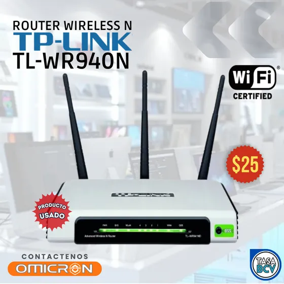 Router Tp-link Tl-wr940n Usado