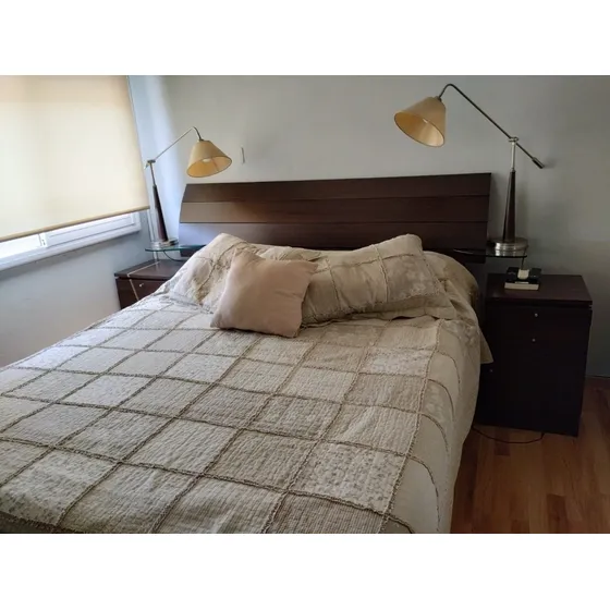 Juego Dormitorio Completo Respaldo+mesas+modular+veladores