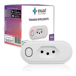 Tomada Inteligente Wifi 10a Com Medição Ekaza Alexa E Google Tomada Inteligente Wifi 10a Com Medição Ekaza Alexa E Google