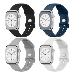 4 Correa Silicona Para Apple Watch Ultra Se 10/9/8/7/6/5/4 4 Correa Silicona Para Apple Watch Ultra Se 10/9/8/7/6/5/4