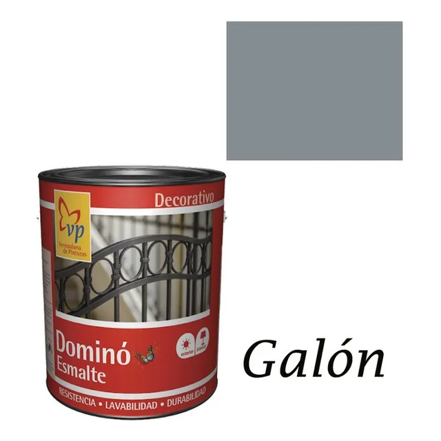 Pintura En Esmalte Clase B Dominó Gris Machete Galón - Vp