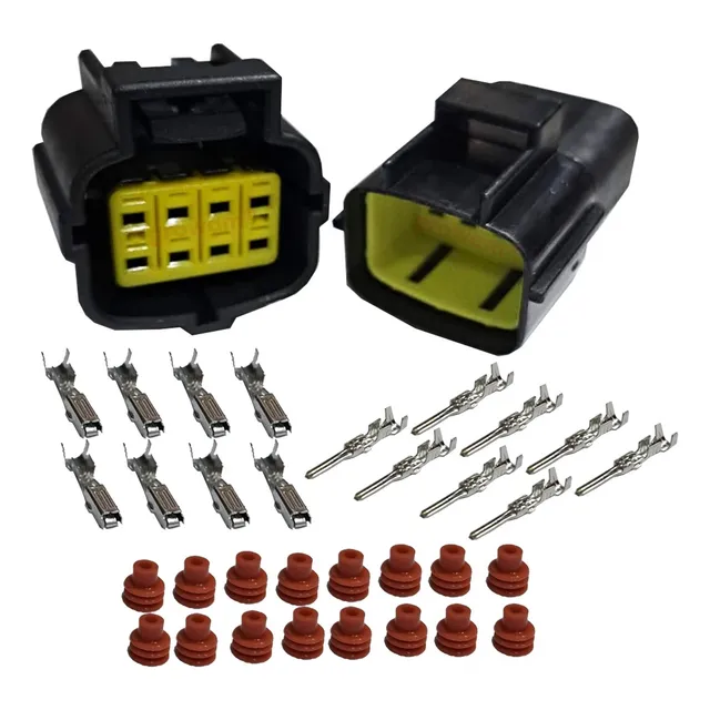 Ficha Conector Estanco Econoseal Juego 8 Vías Completo X 1