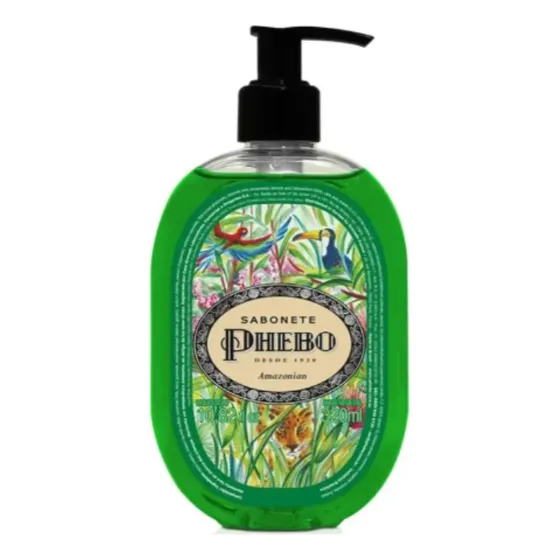 Sabonete Líquido De Glicerina Phebo Amazonian 320ml