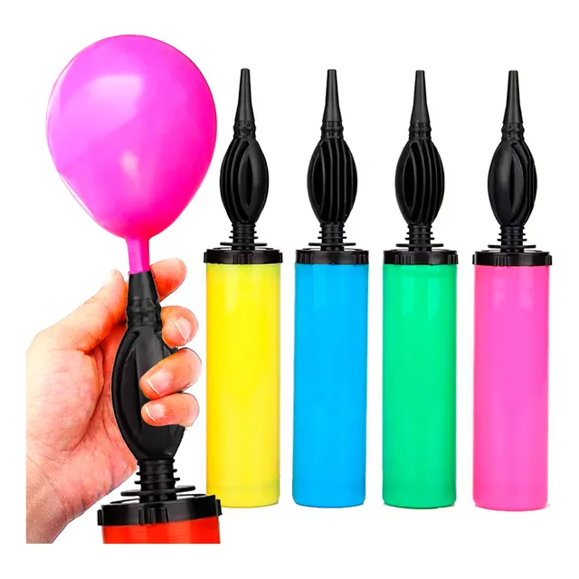 1 Inflador Globos Doble Efecto Premium Cotillon Cumpleaños