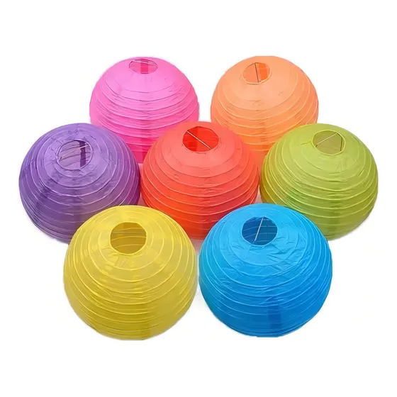 12PZ Lamparas Chinas De Papel Farol Chino Lampara Papel Linterna Pantallas 30cm