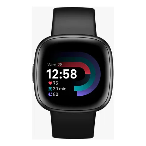 Reloj Inteligente D/ejercicio Versa 4 Negro Fitbit
