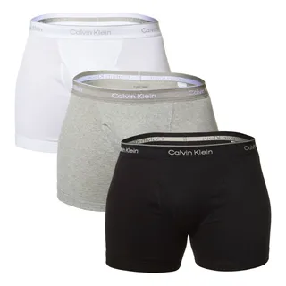 Kit 3 Cuecas Boxer Masculina Brief Cotton Rib Calvin Klein Kit 3 Cuecas Boxer Masculina Brief Cotton Rib Calvin Klein