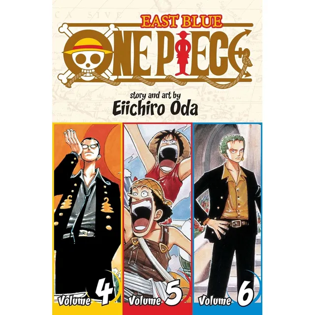 Anime Manga Edición 3 En 1 - One Piece Tomo 2 Inglés