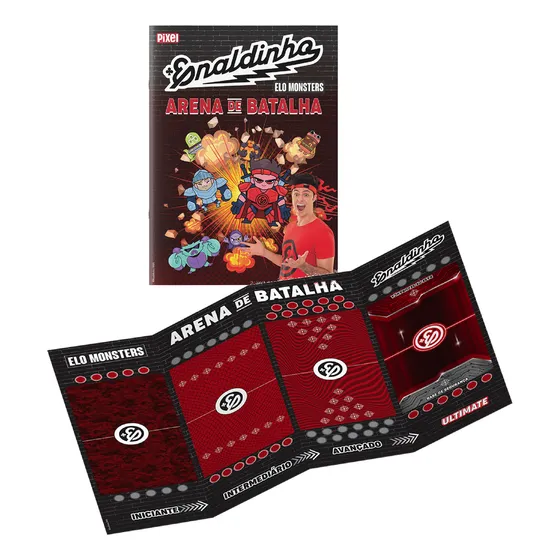 Arena De Batalha: Elo Monsters Enaldinho, De Enaldinho. Coleção Elo Monster, Vol. Único. Editorial Pixel, Capa Mole, Edição Única Em Português, 2025