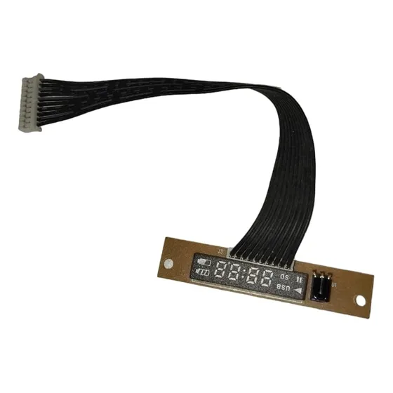 Placa Display Semi Nova Para Caixa De Som Lenoxx Ca-340c