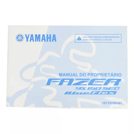 Manual Do Proprietário Fazer 150 14-16 Original Yamaha