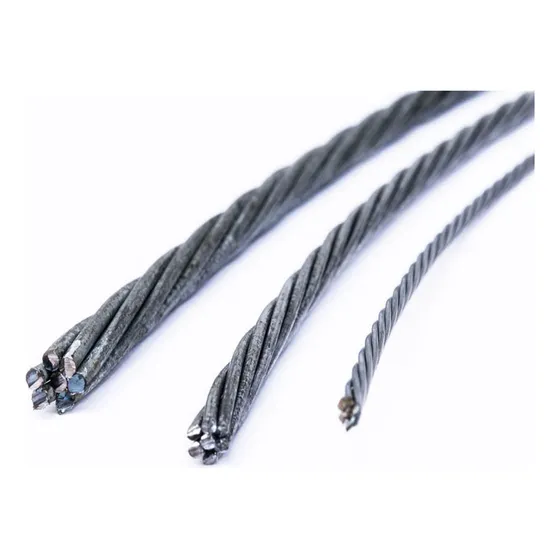 Guaya De Acero Galvanizado 1/ 4