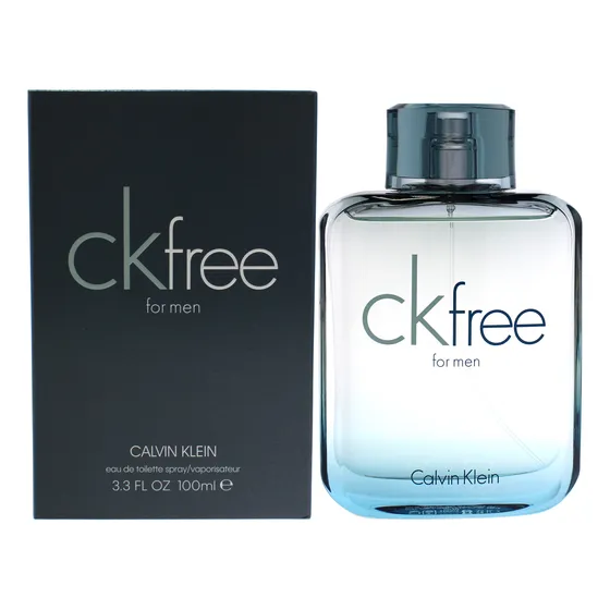 Perfume Calvin Klein Ck Free Edt En Spray Para Hombre, 100 M