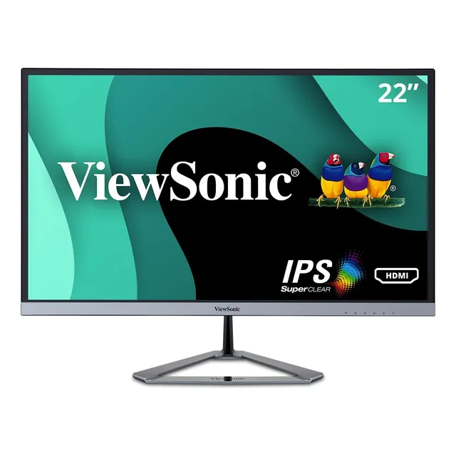 Monitor Ips Con Pantalla Ancha Viewsonic Vx2276-smhd De 22 P