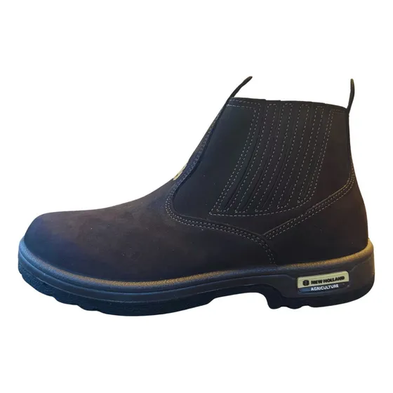 Botas De Cuero Elastizadas - New Holland Envios Gratis