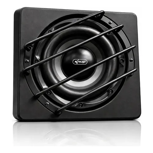 Subwoofer Ativo 8 Polegadas 100w Rms Tomate Mts-2058 Cor Preto