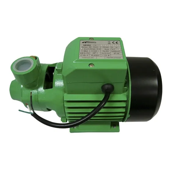 Bomba Periférica Amanco Xkm80 1hp Verde 127v