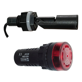 Sensor ReservatĂłrio Boia NĂvel + Buzzer Led Alarme 22mm 12v Sensor ReservatĂłrio Boia NĂvel + Buzzer Led Alarme 22mm 12v