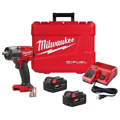 Kit De Llave De Impacto Milwaukee 2962-22 M18 Fuel 1/2 Mid-t